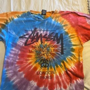 Stussy tie-die t-shirt.